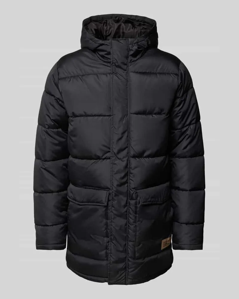 Blend Steppjacke mit Label-Patch 