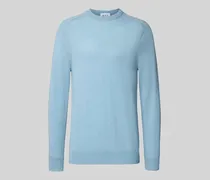 Kaschmirpullover mit Rundhalsausschnitt