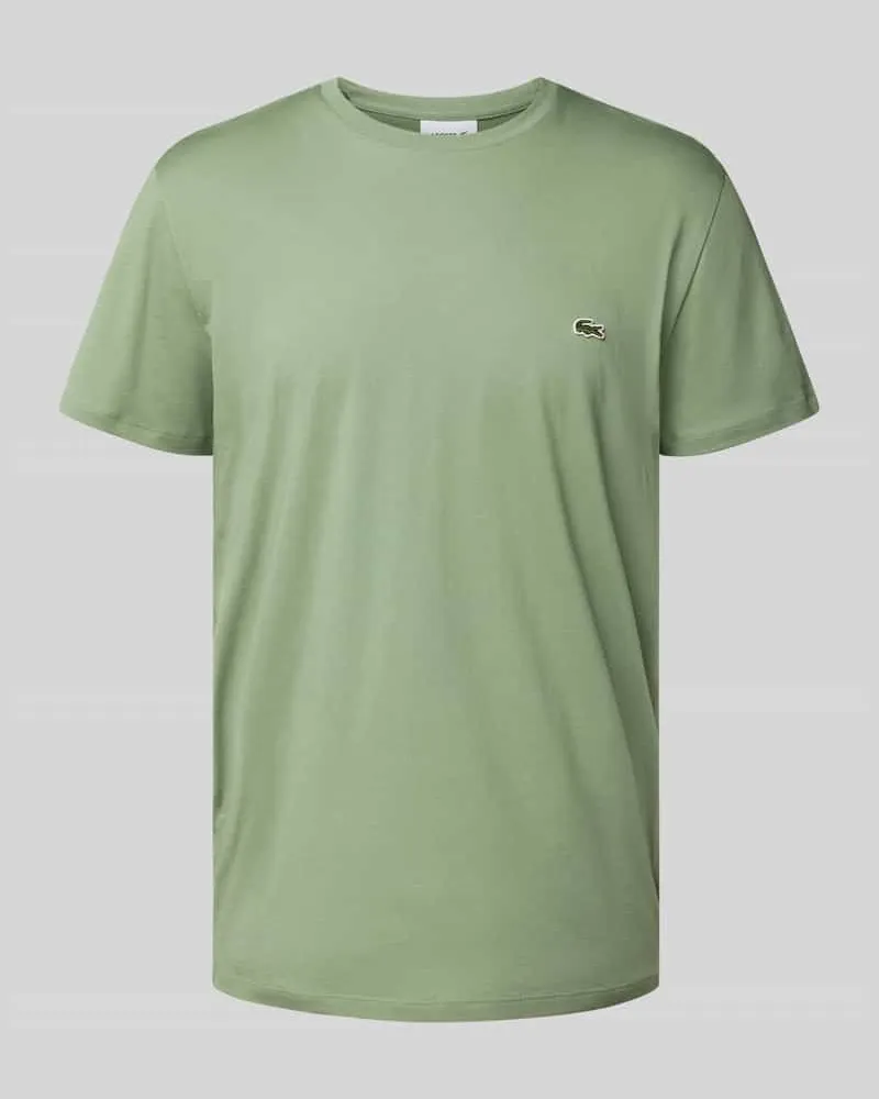Lacoste Regular Fit T-Shirt aus reiner Baumwolle 