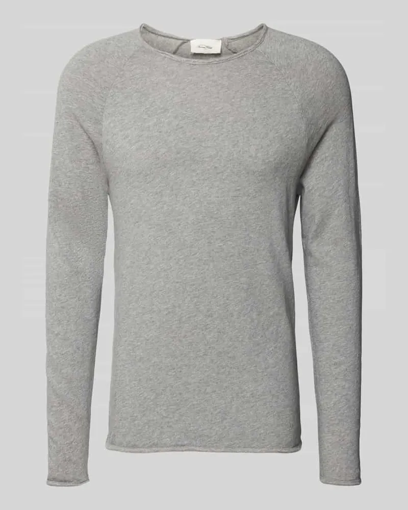 American Vintage Longsleeve mit Rundhalsausschnitt Modell 'SONOMA Hellgrau
