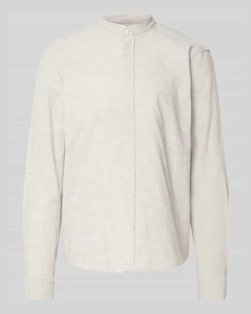 Blend Regular Fit Freizeithemd aus reiner Baumwolle Modell 'DARIS Schilf