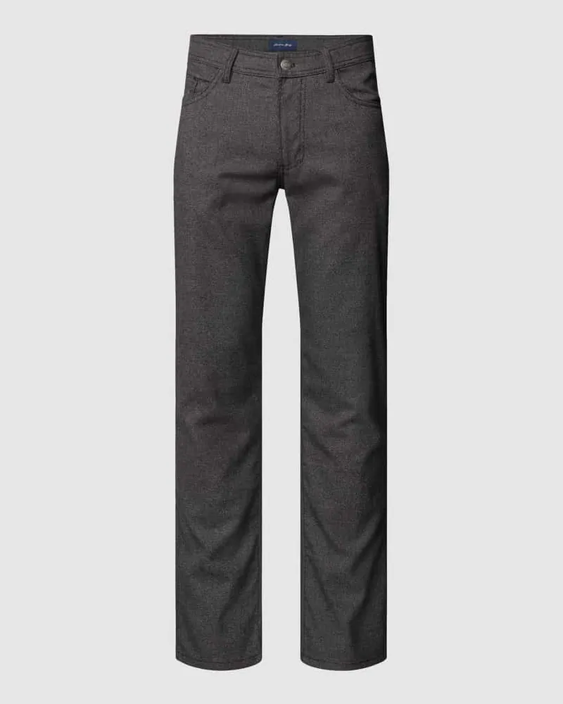Christian Berg Regular Fit Stoffhose mit Strukturmuster 