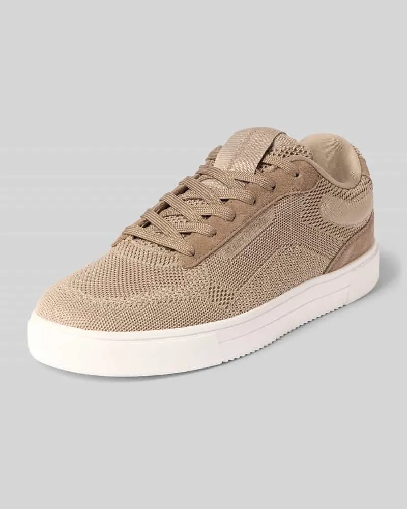 Marc O'Polo Sneaker aus echtem Rindsleder Sand