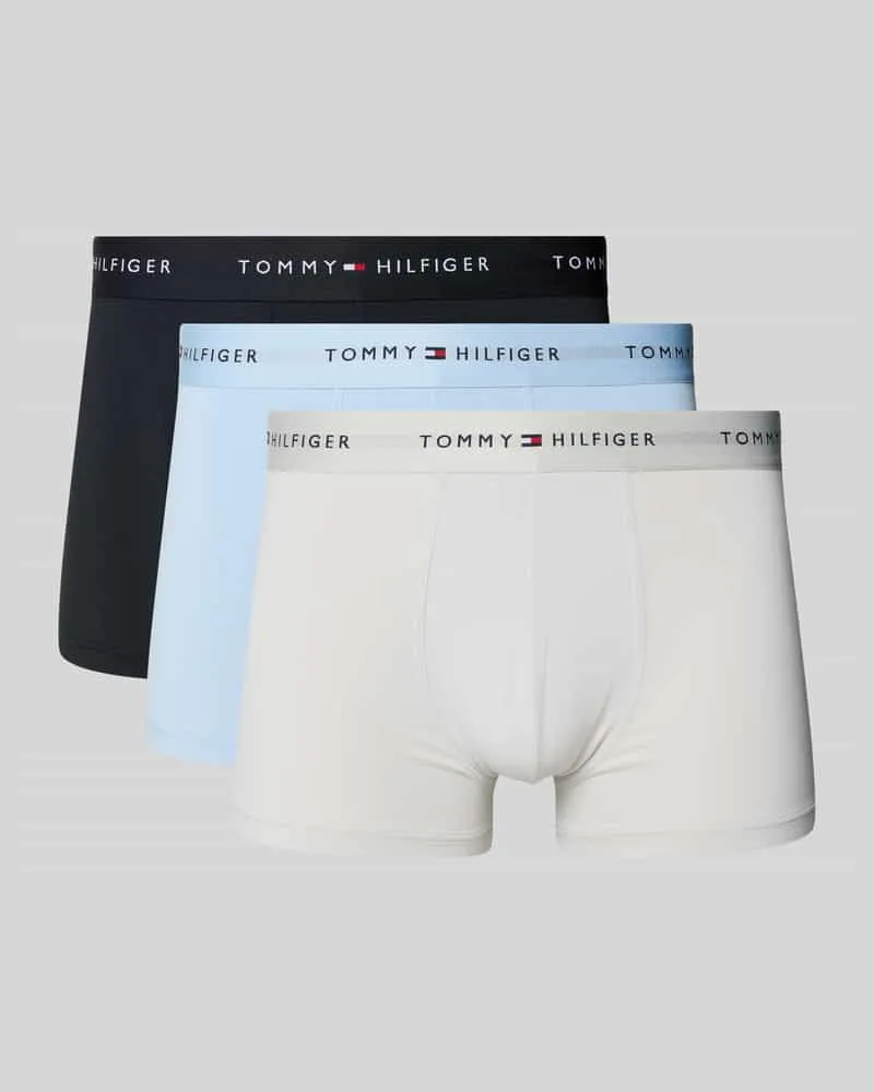 Tommy Hilfiger Regular Fit Trunks im 3-er-Pack Black