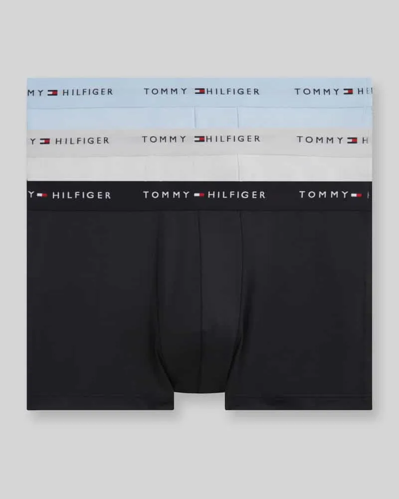 Tommy Hilfiger Regular Fit Trunks im 3-er-Pack Black