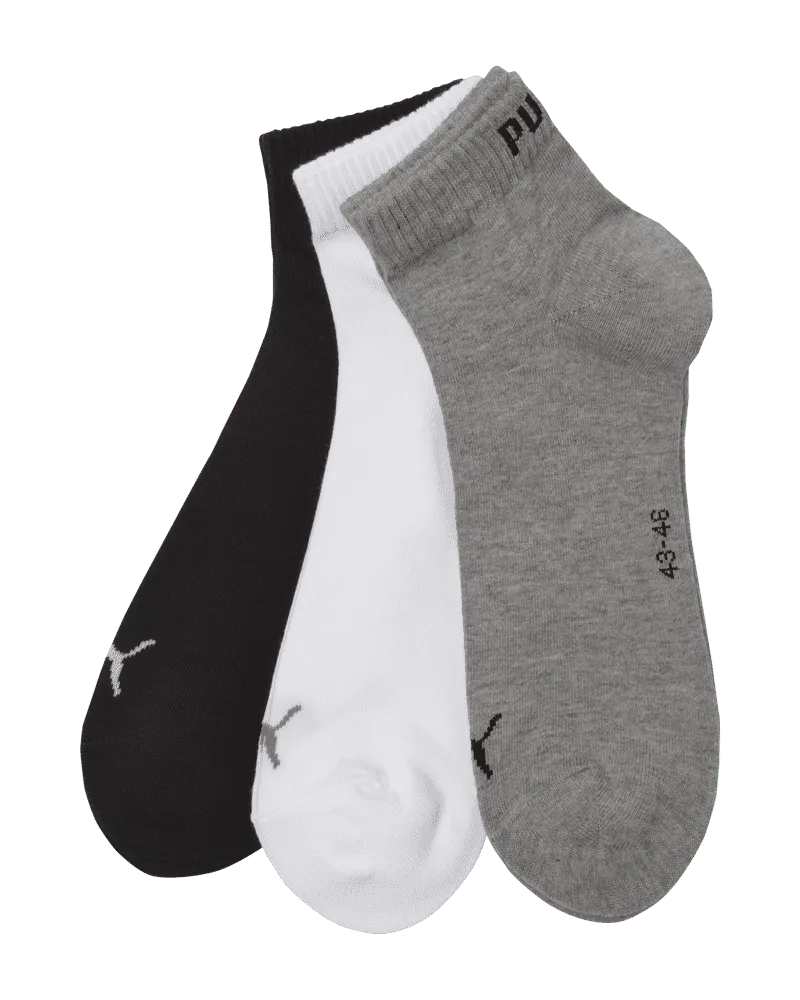 Puma Socken mit Label-Details im 3er-Pack 