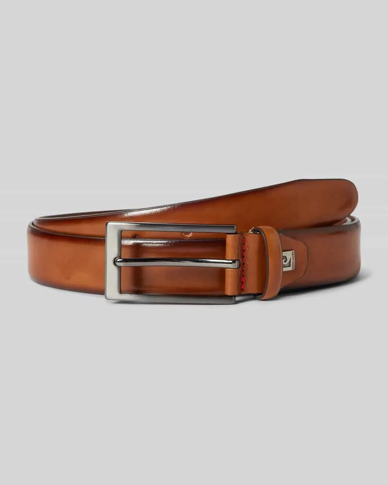 Pierre Cardin Gürtel aus Leder Cognac