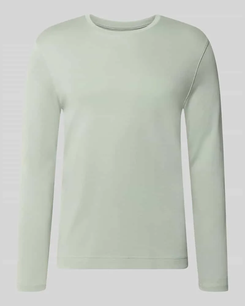 Christian Berg Longsleeve mit Rundhalsausschnitt Schilf