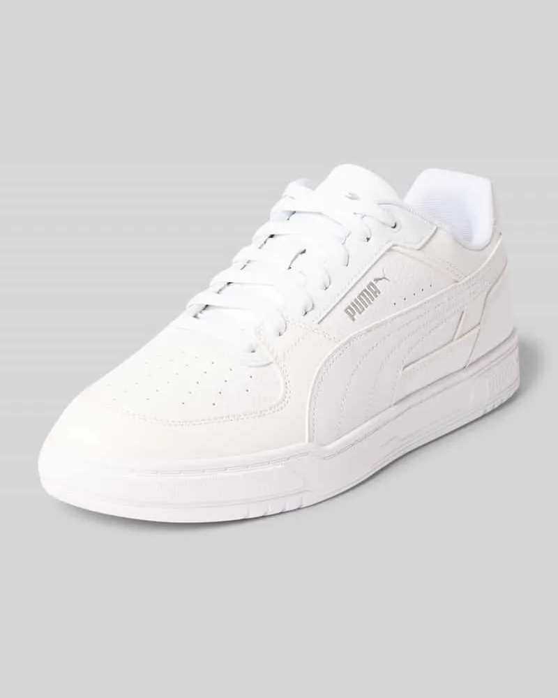 Puma Sneaker mit Label-Prägung Modell 'Caven III Weiss