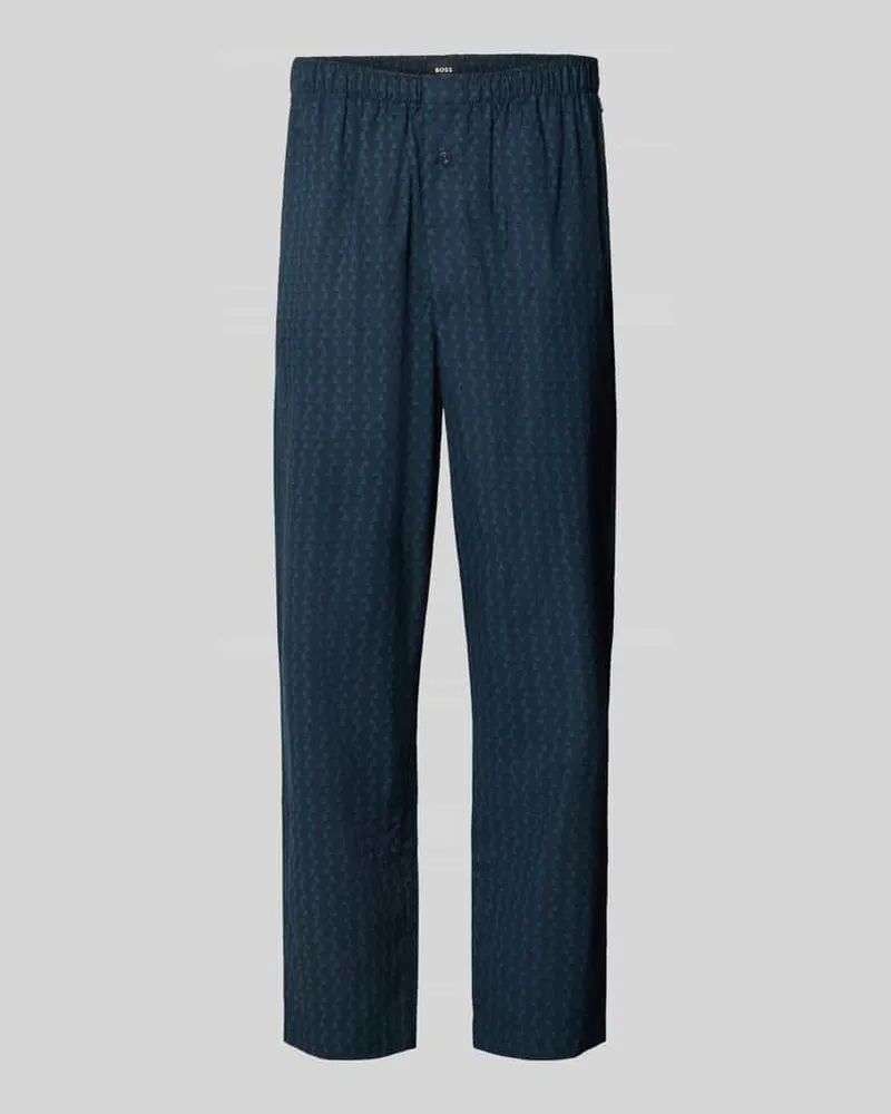 HUGO BOSS Sweathose Modell 'Chris Pants Marine