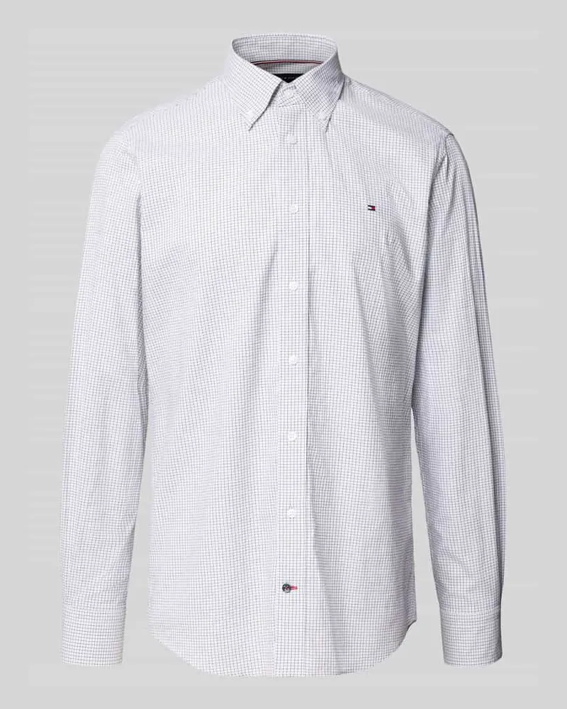 Tommy Hilfiger Regular Fit Businesshemd aus reiner Baumwolle 