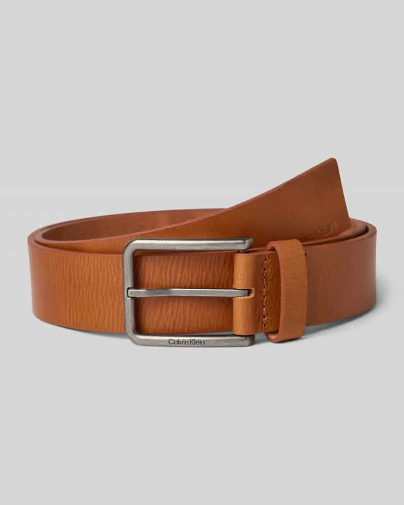 Calvin Klein Ledergürtel mit Dornschließe Modell 'WARMTH BUCKLE 