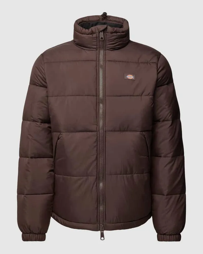Dickies Steppjacke mit Zweiwege-Reißverschluss Modell 'WALDENBURG Dunkelbraun