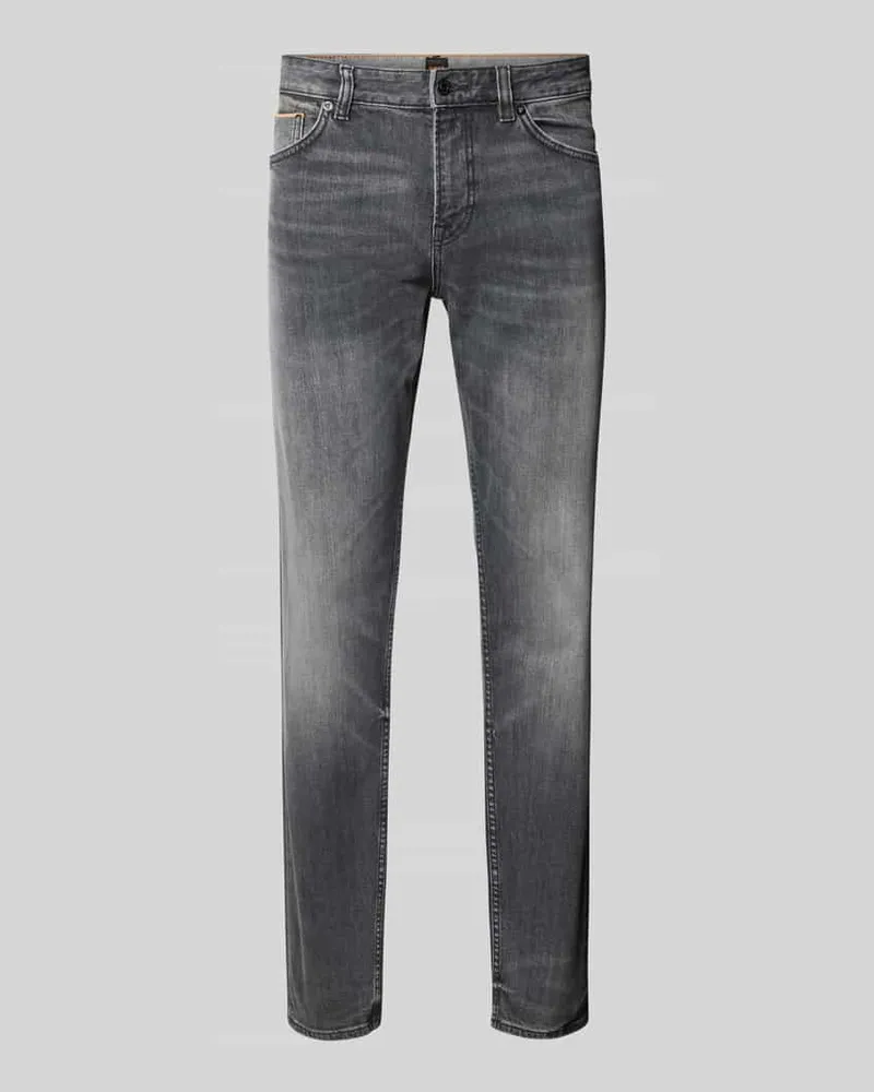 HUGO BOSS Slim Fit Jeans mit 5-Pocket-Design Modell 'Maine 