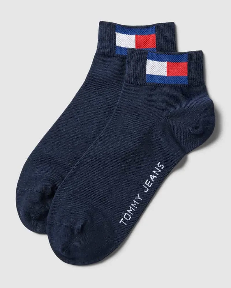Tommy Hilfiger Sneakersocken mit Logo-Print im 2er-Pack 
