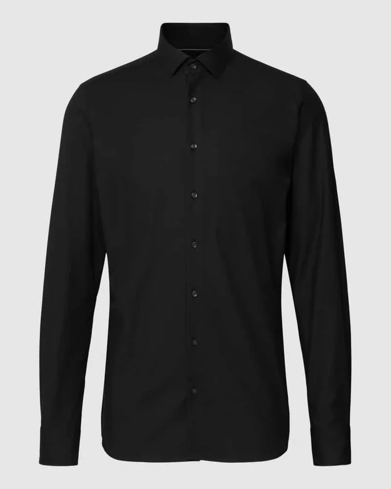 Olymp Slim Fit Businesshemd aus Baumwoll-Mix 