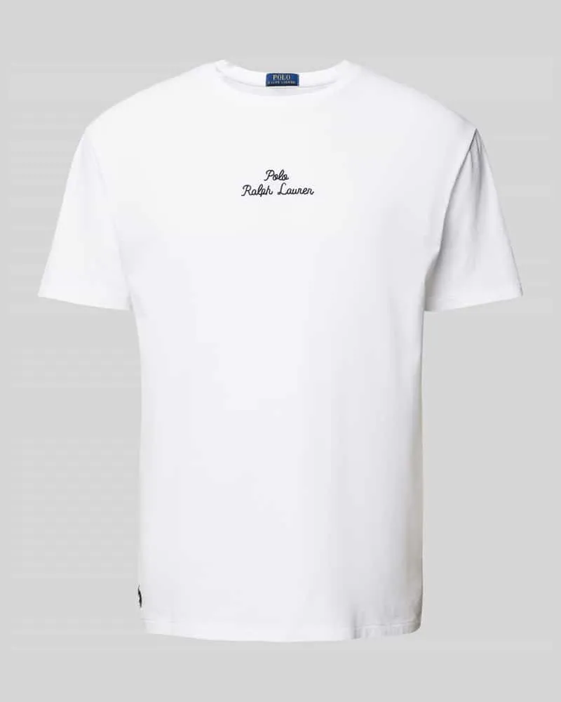 Ralph Lauren Regular Fit T-Shirt mit Label-Stitching 