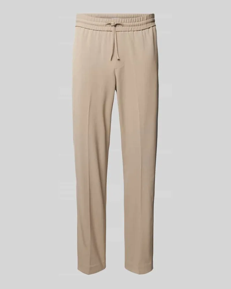 Lindbergh Relaxed Fit Hose aus Viskose mit Tunnelzug 