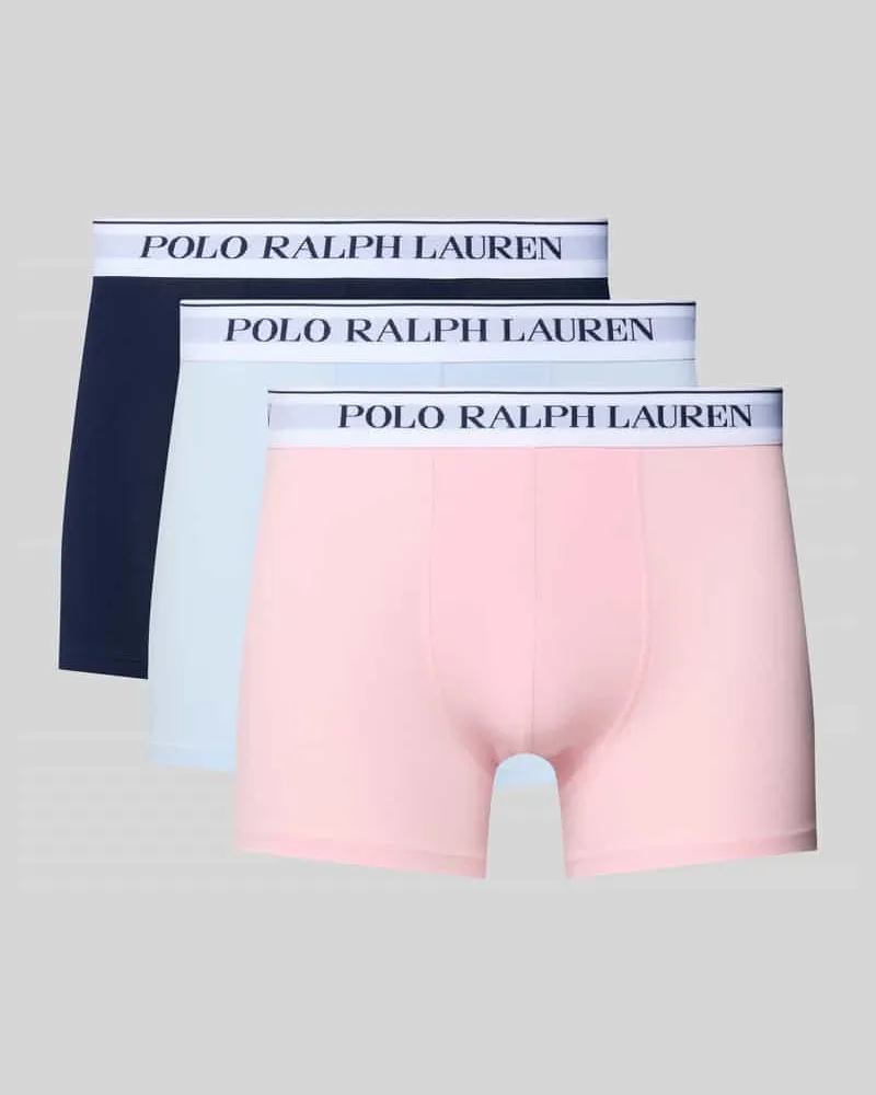 Ralph Lauren Trunks aus Baumwoll-Mix Modell 'CLSSIC TRUNK-3 PACK Rosa