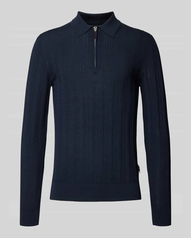 Matinique Slim Fit Poloshirt mit Reißverschluss Modell 'Clint 