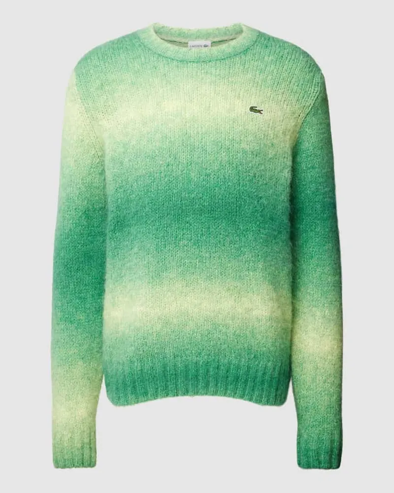 Lacoste Strickpullover aus Alpaka-Mix mit Logo-Stitching 