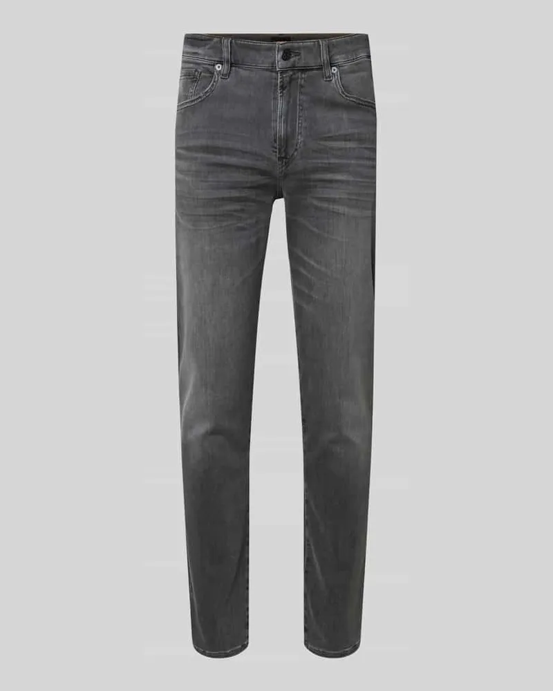 HUGO BOSS Slim Fit Jeans aus Baumwoll-Mix Modell 'ONYX BO 