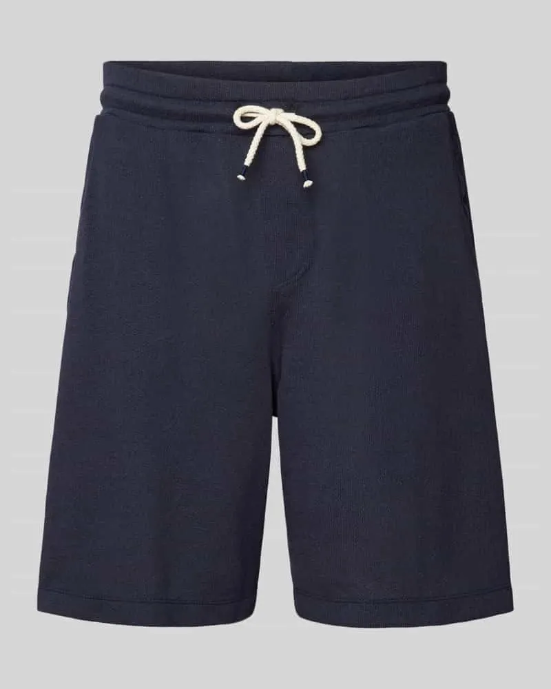 GABBA Regular Fit Shorts mit Streifenmuster Modell 'Fede Win Marine