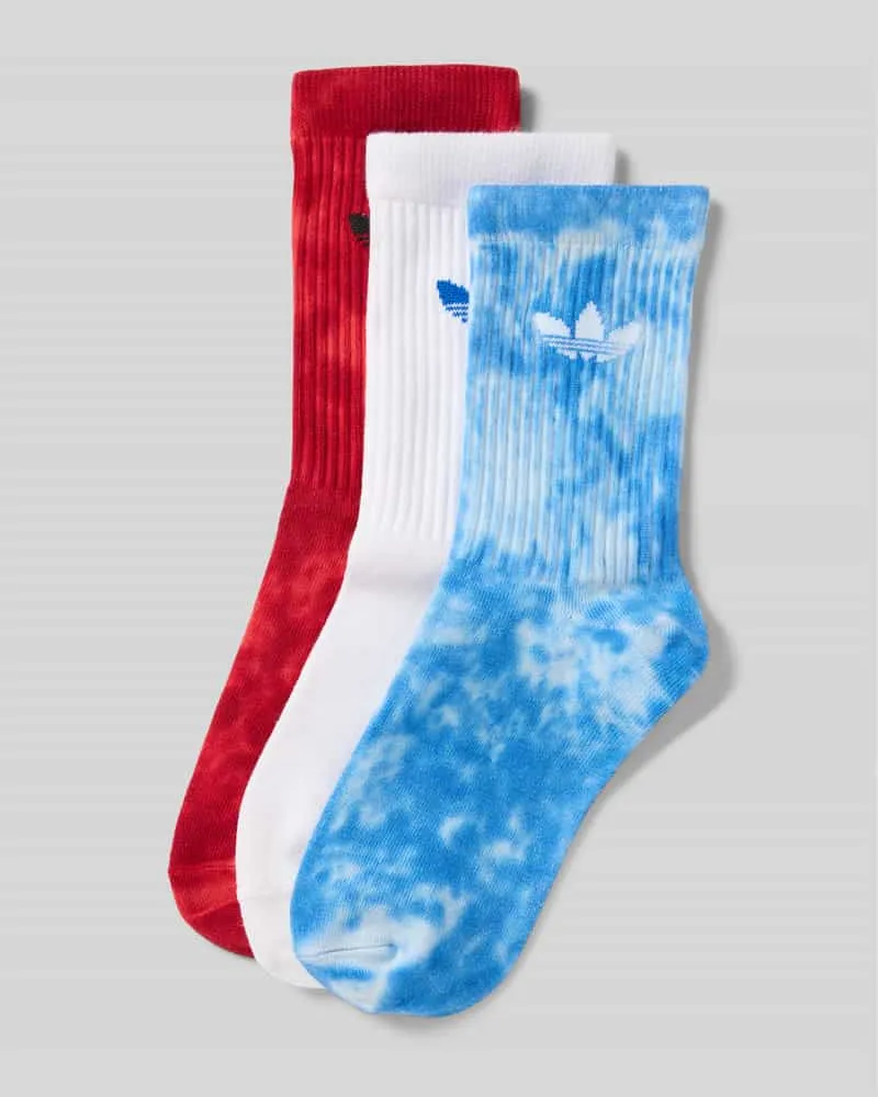 adidas Socken mit Logo im 3er-Pack Rot