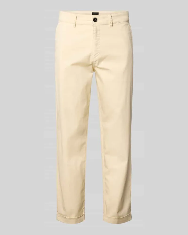HUGO BOSS Straight Leg Chino aus Baumwoll-Mix 