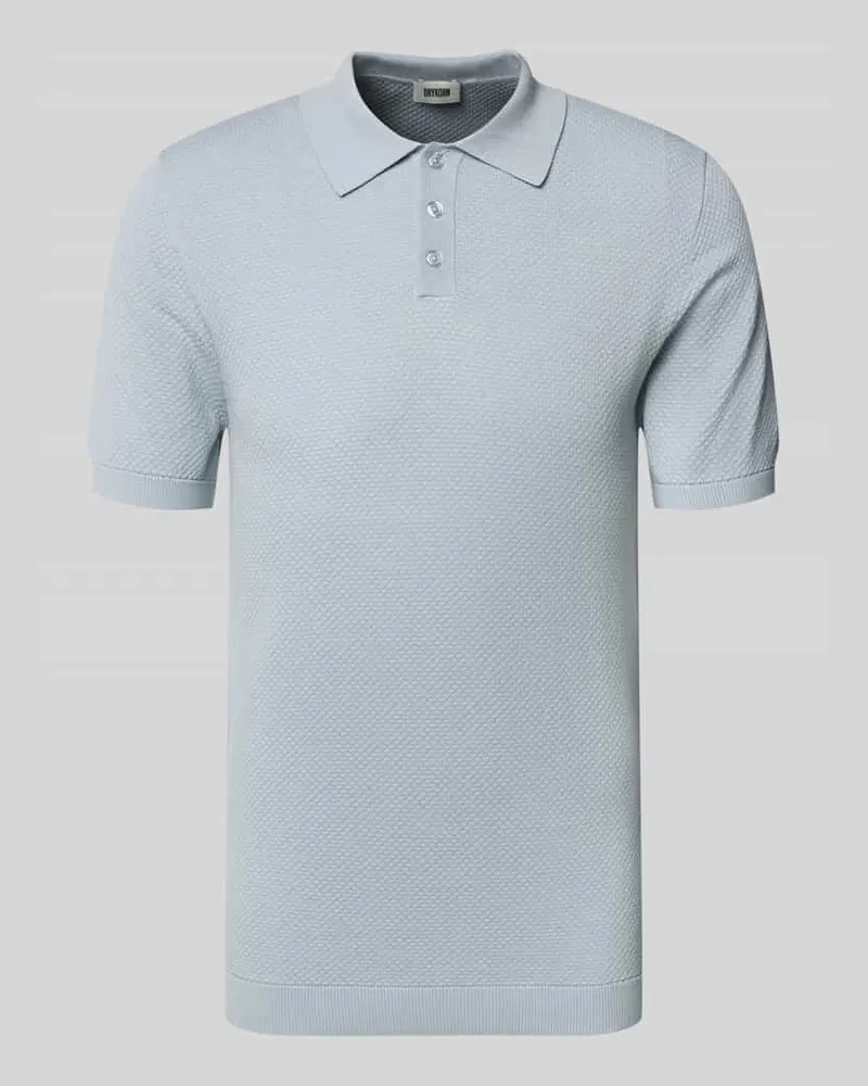 Drykorn Slim Fit Poloshirt Modell 'Triton Hellblau