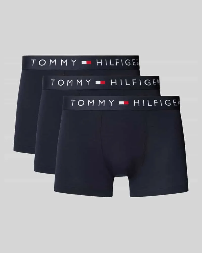 Tommy Hilfiger Trunks mit Label-Details im 3er-Pack 