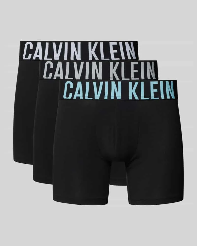 Calvin Klein Boxer Briefs im 3er-Pack mit elastischem Logo-Bund Black