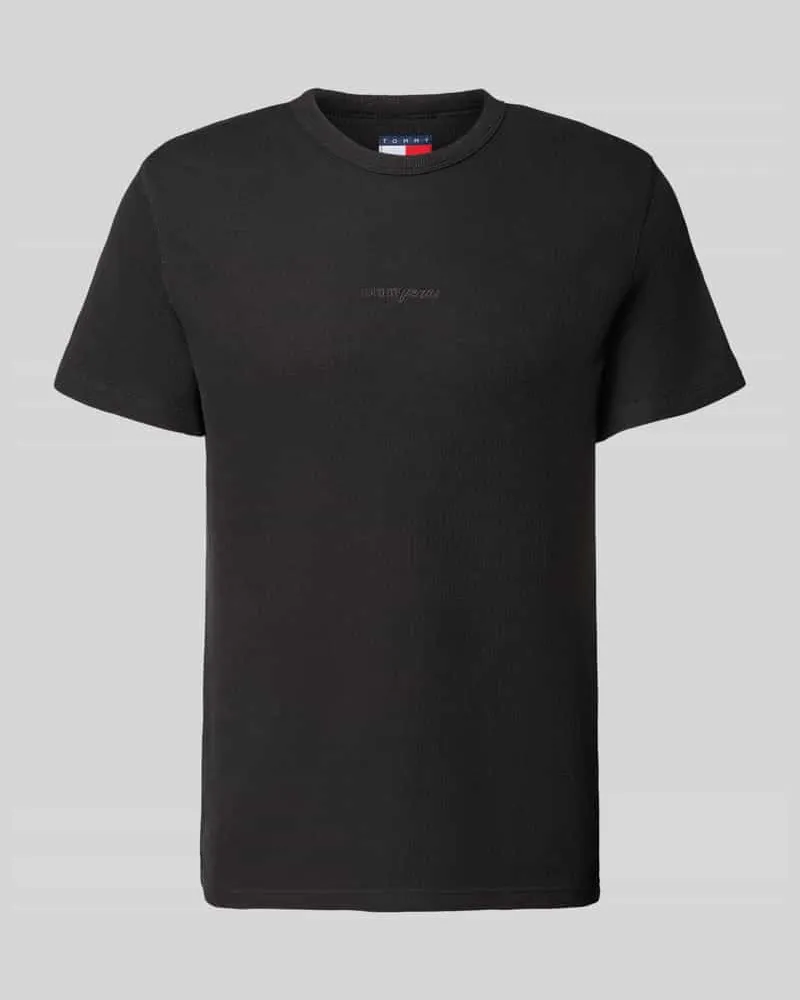 Tommy Hilfiger Slim Fit Strickpullover mit Strukturmuster 