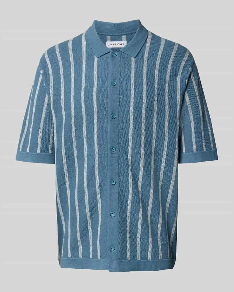 Jack & Jones Freizeithemd mit Knopfleiste Modell 'EMIL 