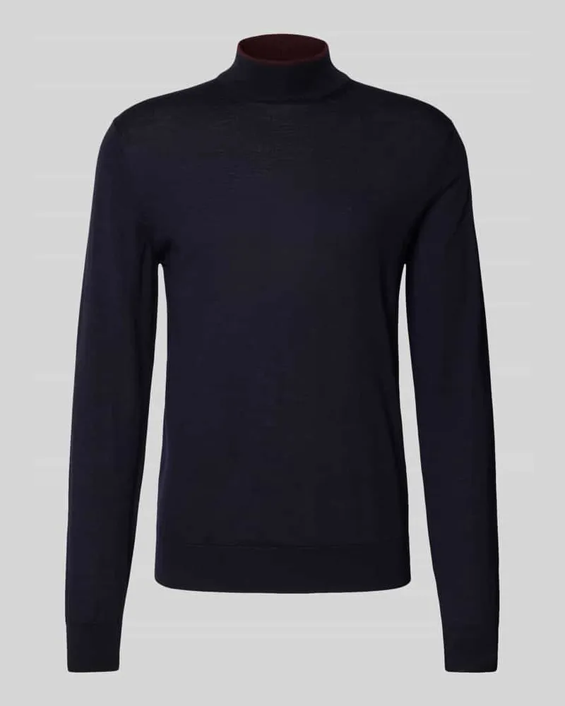 CRUNA Strickpullover mit Mock-Neck 