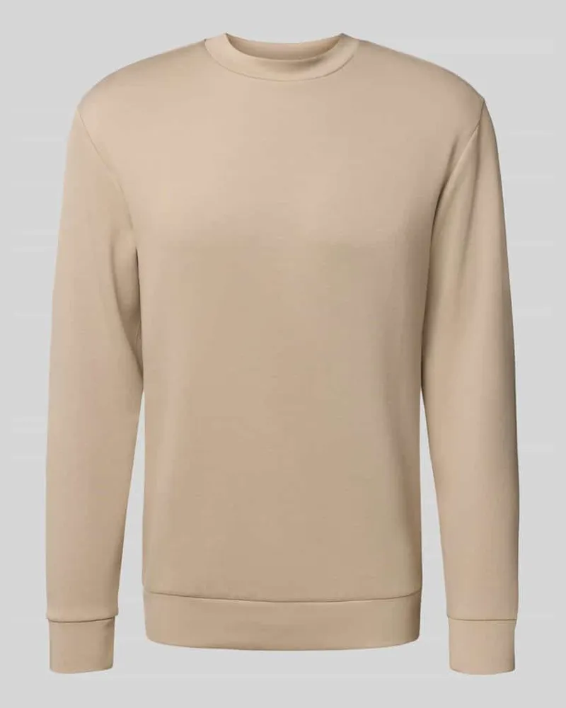 Selected Homme Regular Fit Langarmshirt aus Viskose-Mix Modell 'EMANUEL 
