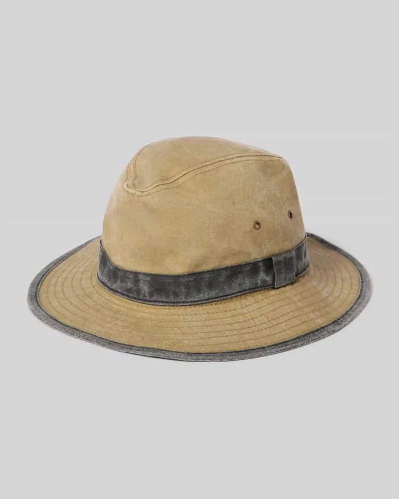 Müller Headwear Safarihut aus Baumwolle mit Hutband Beige