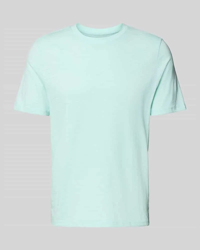 McNeal Regular Fit T-Shirt mit Rundhalsausschnitt Helltuerkis