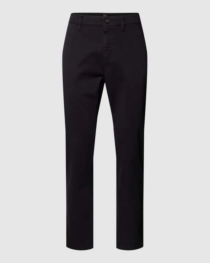 HUGO BOSS Tapered Fit Chino mit französischen Eingrifftaschen 