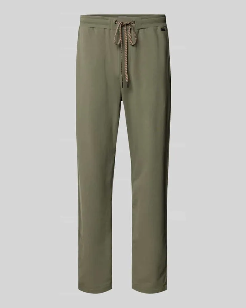 Hanro Sweatpants mit Label-Applikation 