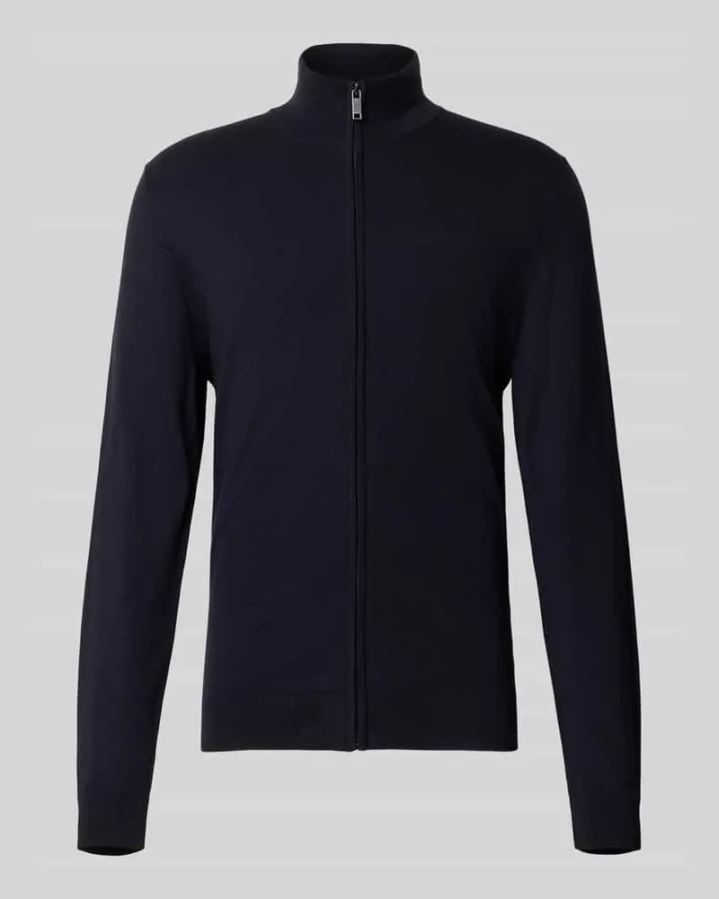 McNeal Strickjacke mit Stehkragen Marine