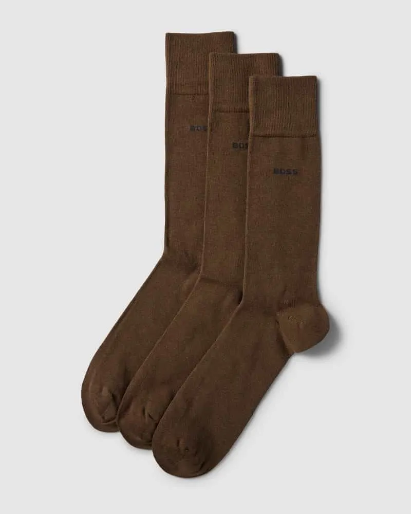 HUGO BOSS Socken mit Label-Detail im 3er-Pack 