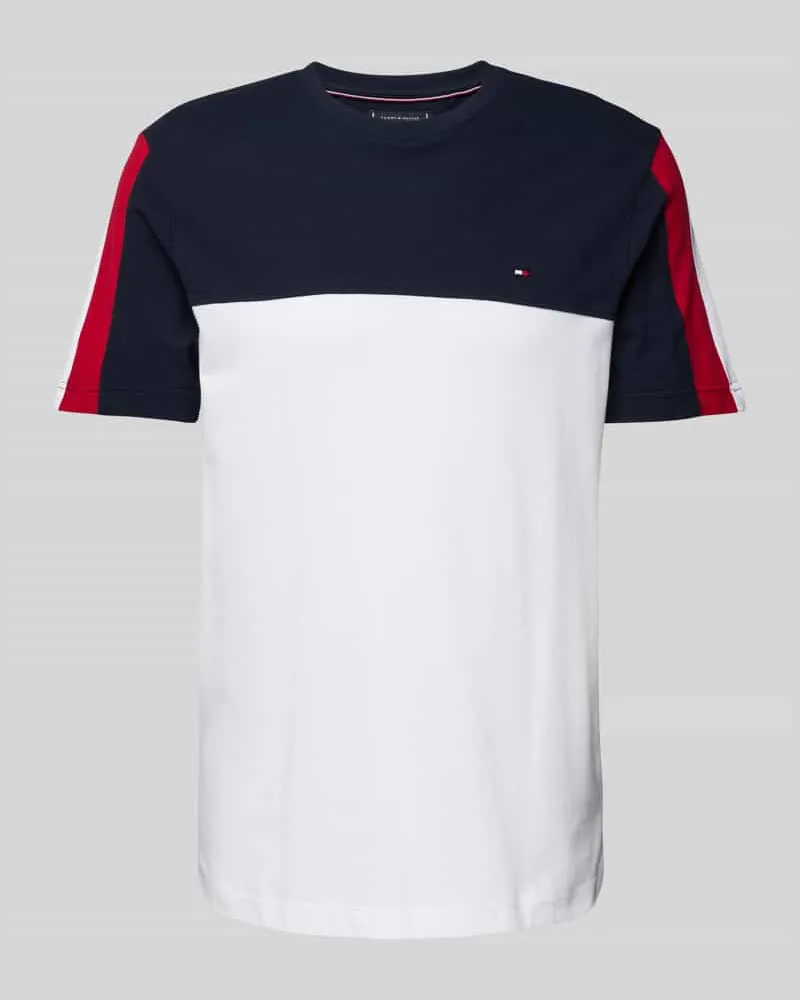 Tommy Hilfiger T-Shirt mit Logo-Stitching 
