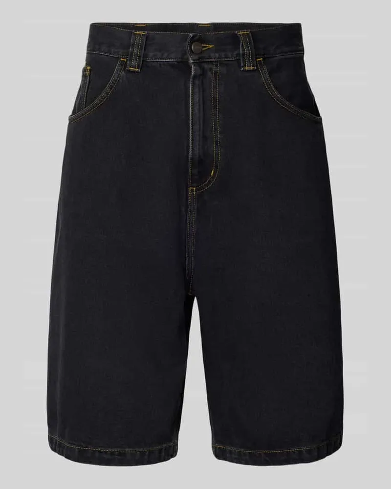 Carhartt WIP Bermudas mit Eingrifftaschen Modell 'BRANDON Black