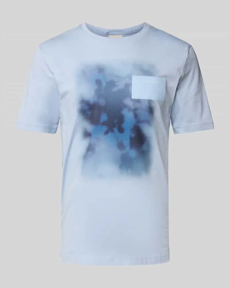 Calvin Klein Regular Fit T-Shirt aus reiner Baumwolle 