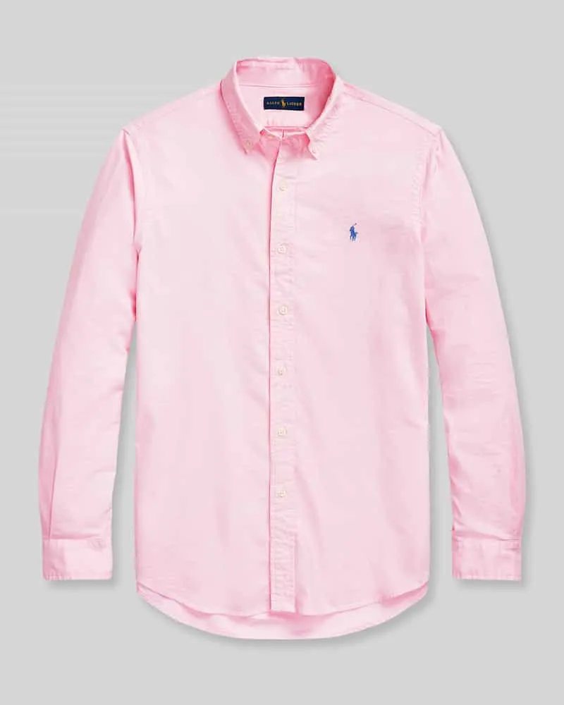 Ralph Lauren Regular Fit Freizeithemd aus reiner Baumwolle Pink