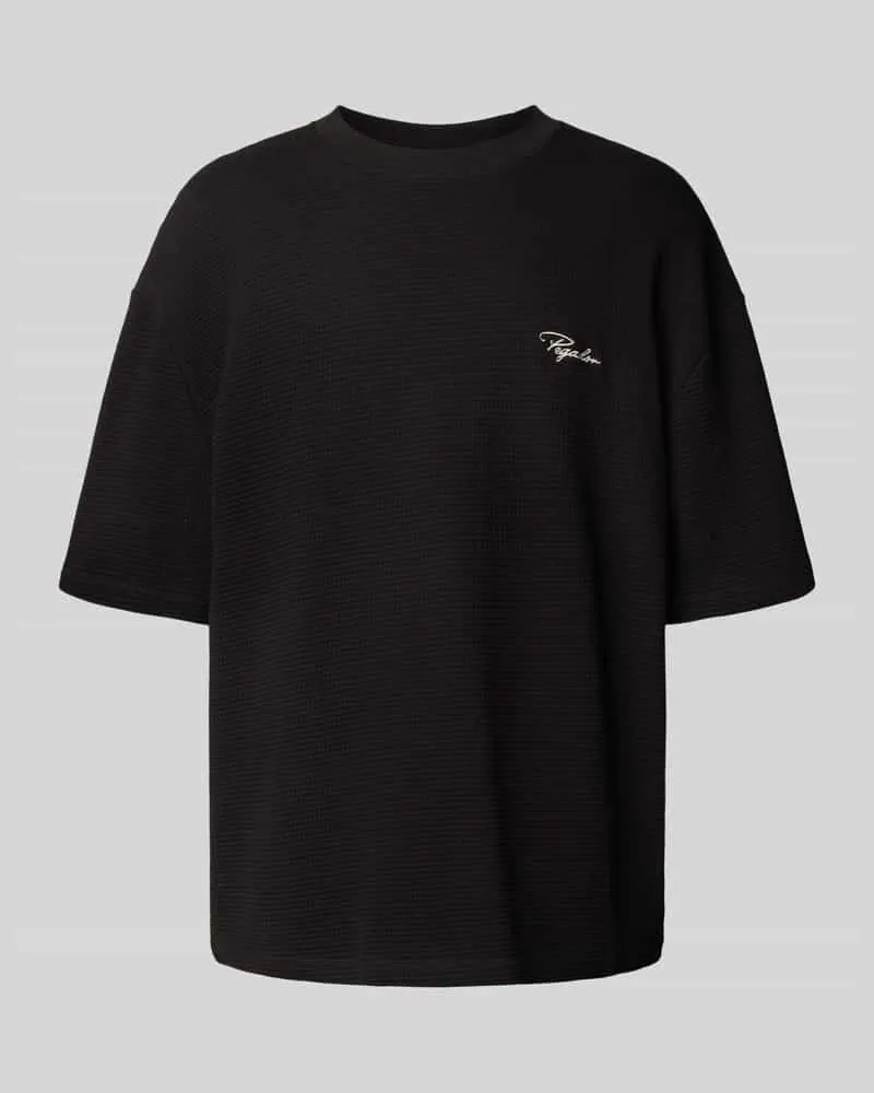 PEGADOR Oversized T-Shirt mit Label-Stitching 