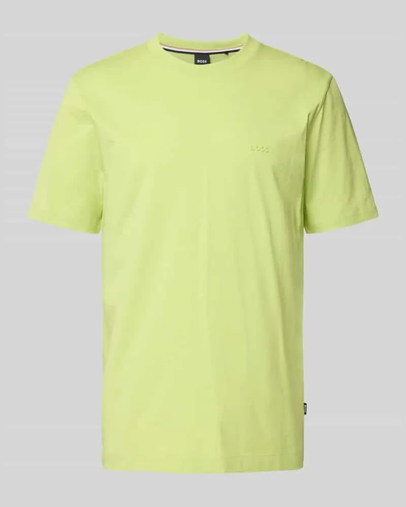 HUGO BOSS T-Shirt mit Label-Print Modell 'Thompson 