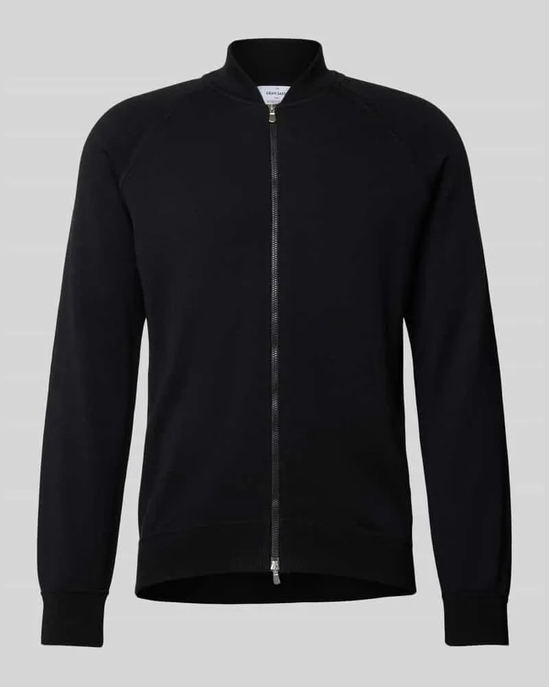 Gran Sasso Wolljacke mit Stehkragen Modell 'MERINO 