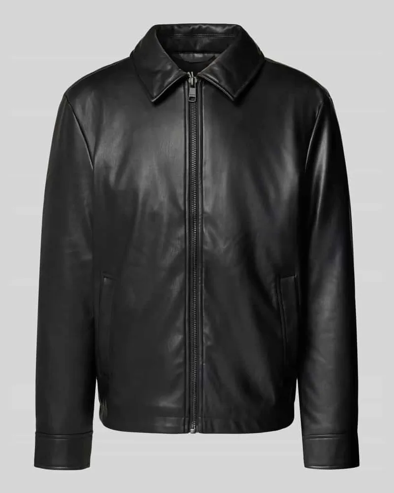 McNeal Jacke in Leder-Optik mit Reißverschluss 